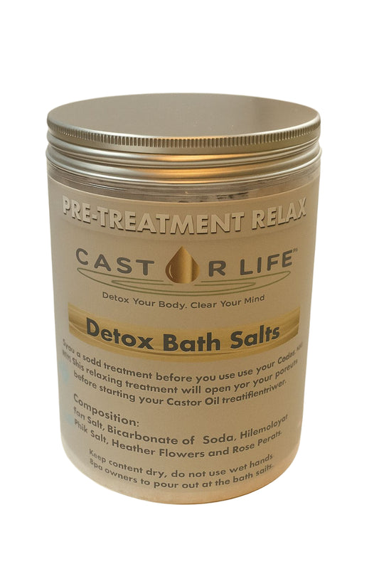 CastorLife  - Minerals Detox bath Salts - 1 Kg
