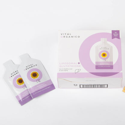 VitalOrganico Liposomal Glutathione - 30 sachets box